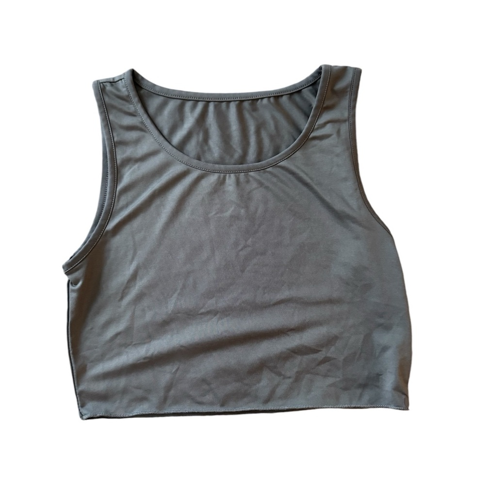 SHEIN Gray Tank Top XS